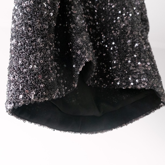 & Other Stories Sequin Wrap Mini Dress - Picture 5 of 11